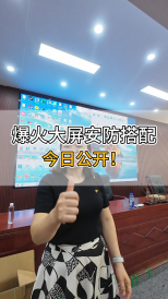爆火大屏安防搭配，今日公開！